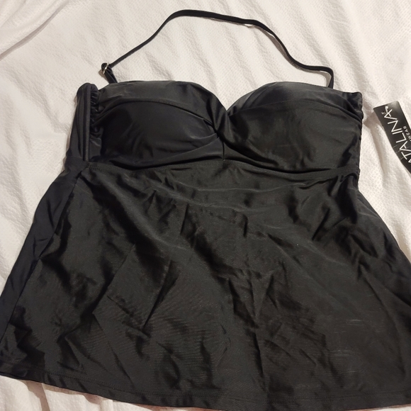 NWT CATALINA BUILT IN BRA TOP REMOVABLE STRAP SIZE LARGE - Picture 13 of 13